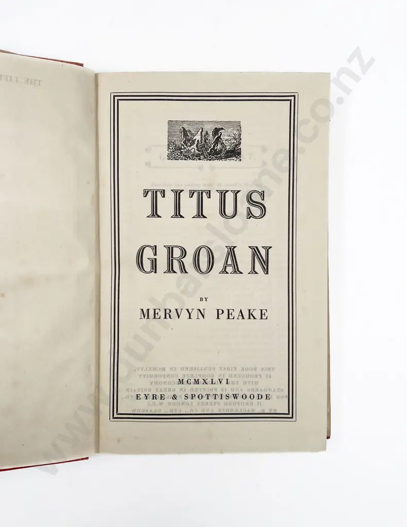 7 Mervyn Peake Volumes Image 1++