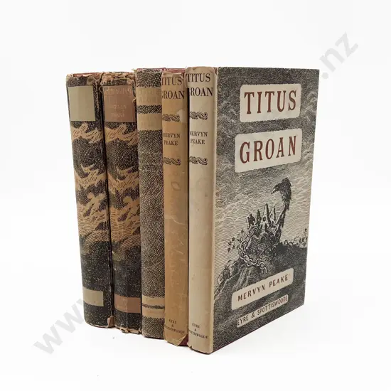 7 Mervyn Peake Volumes
