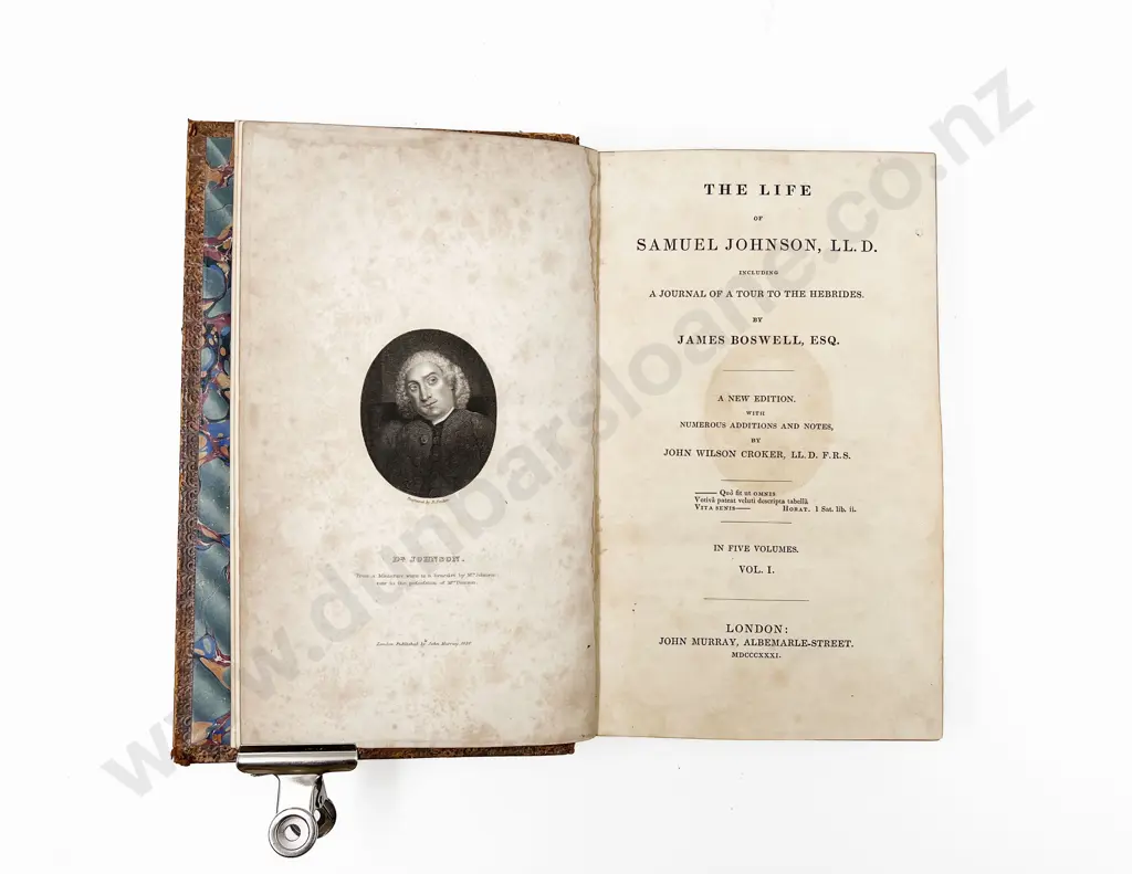 Boswell James - The Life of Samuel Johnson (5 Volumes) Image 1++