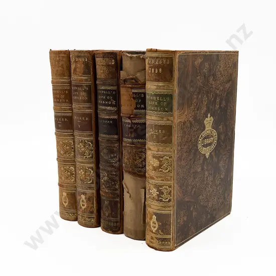 Boswell James - The Life of Samuel Johnson (5 Volumes)