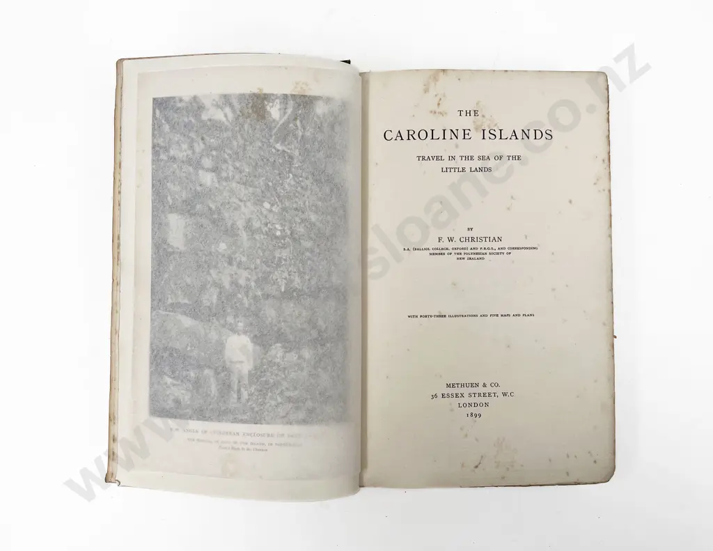 Christian F W - The Caroline Islands Image 1++