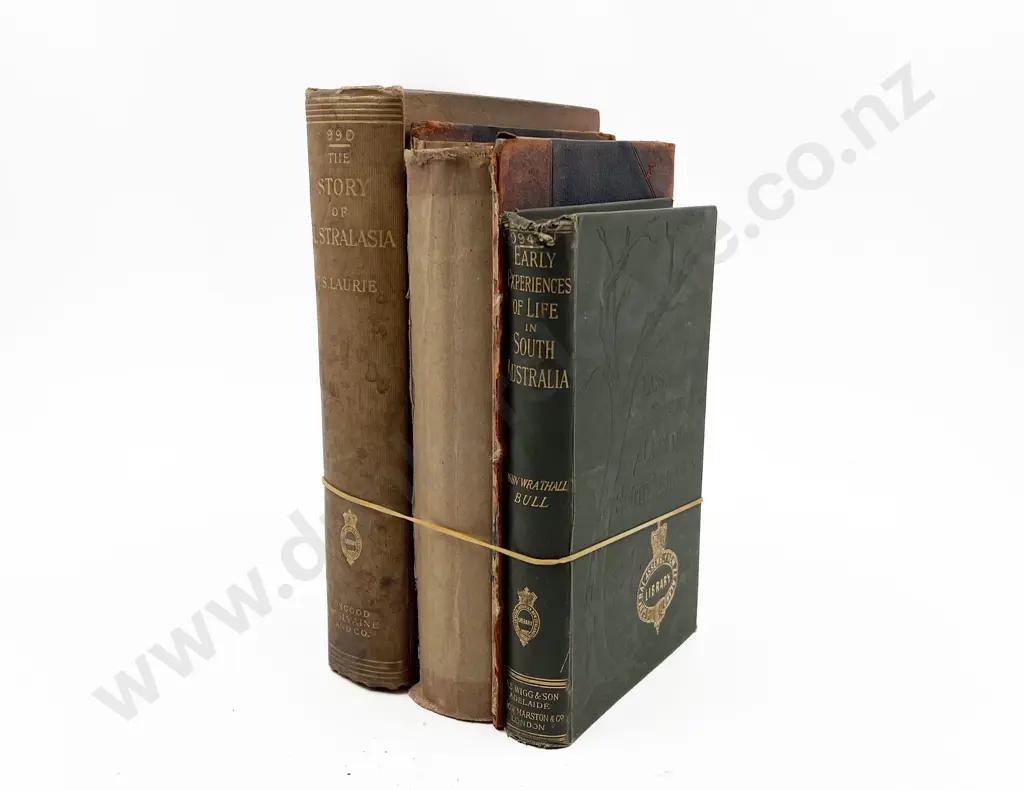 3 Australian Historical Volumes Image 1++