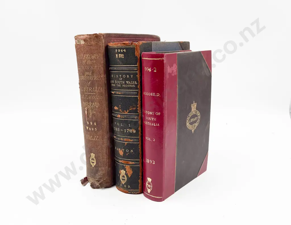 3 Australian Historical Volumes Image 1++