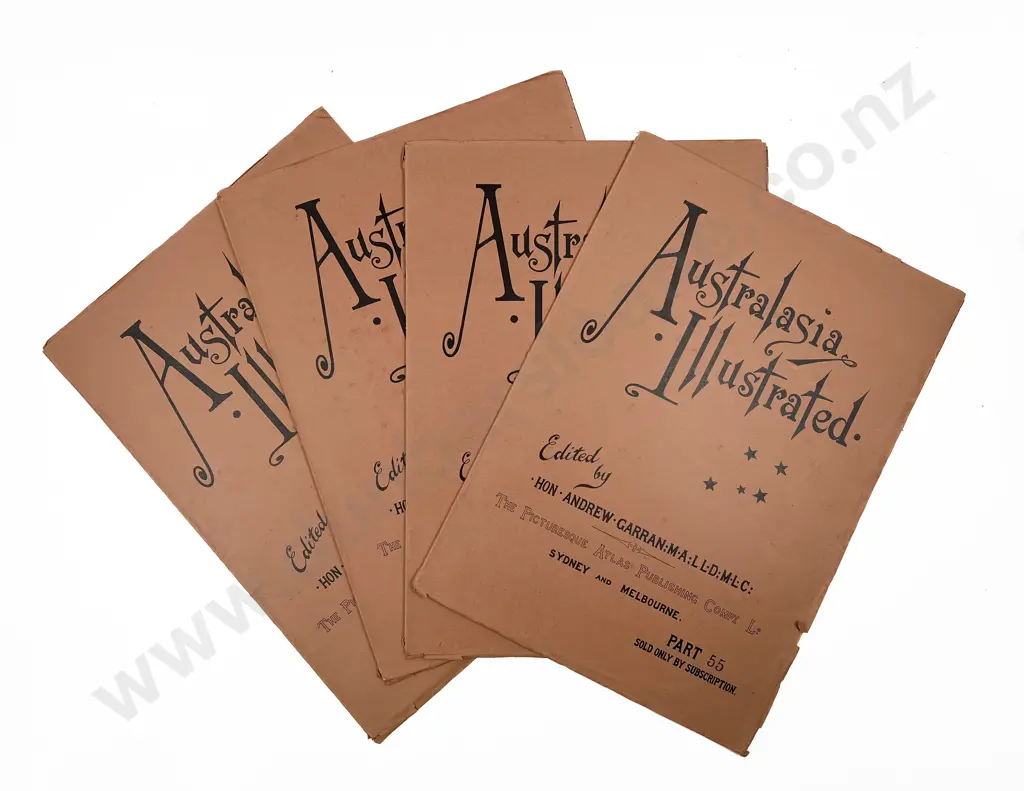 Garran Hon Andrew - Australasia Illustrated (No's 52-55) Image 1++