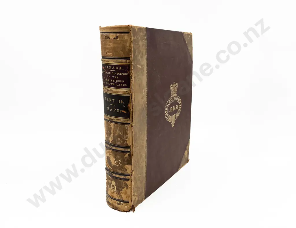 (-) Maps Of Canada 1857 Image 1++