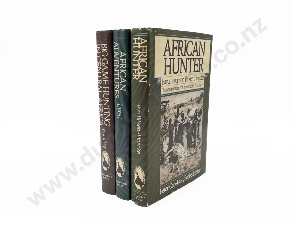 3 Modern African Hunting Volumes Image 1++