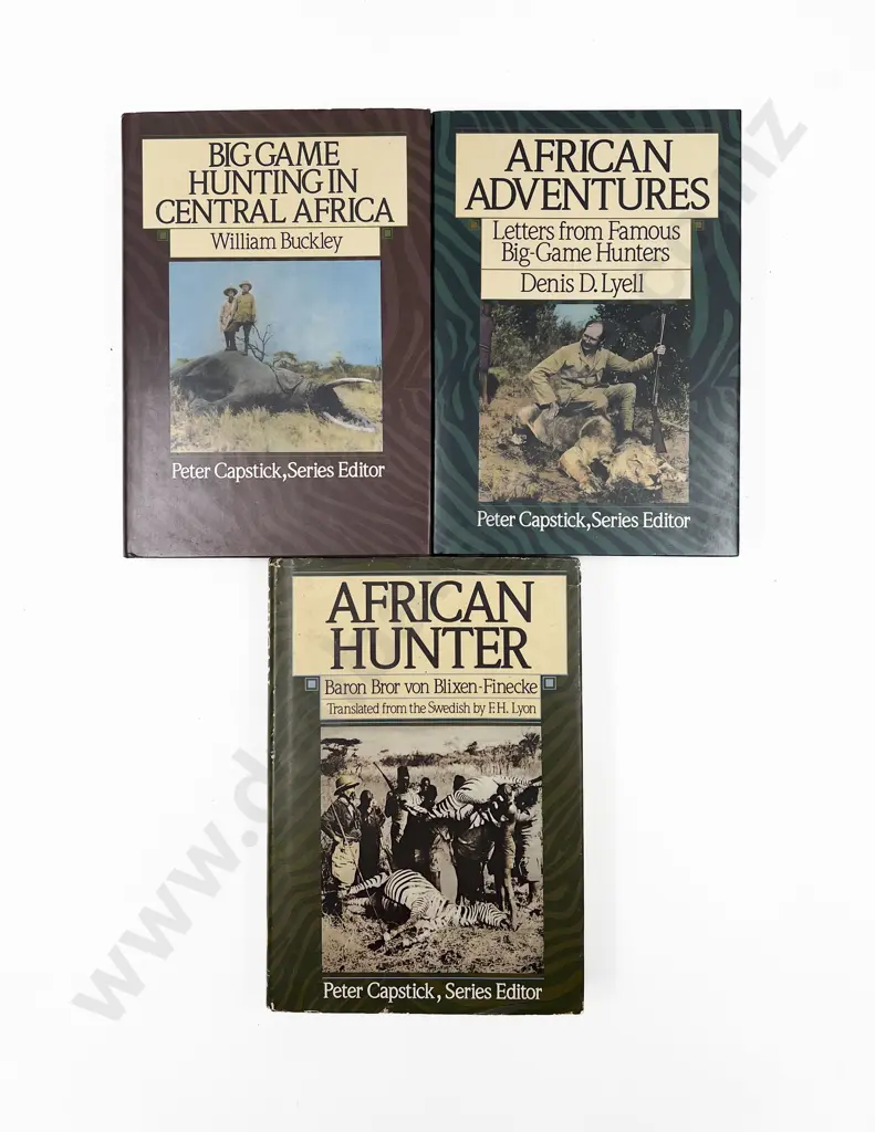 3 Modern African Hunting Volumes Image 1++