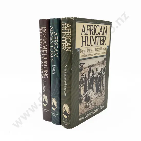 3 Modern African Hunting Volumes