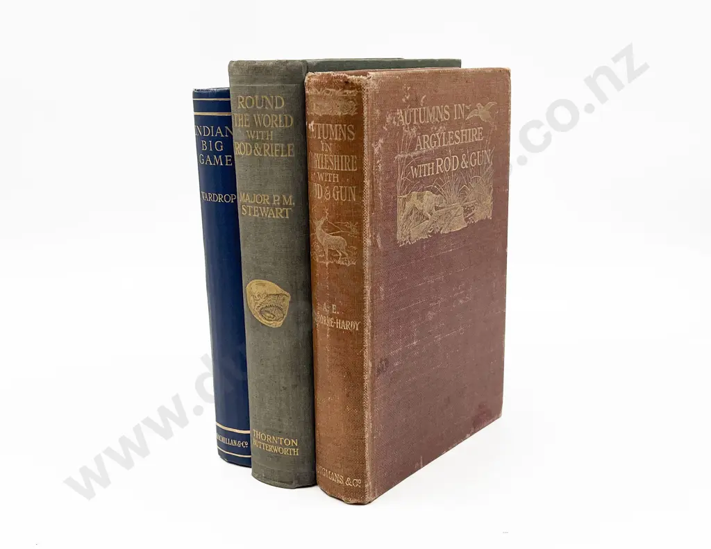 3 Vintage Sporting Volumes Image 1++