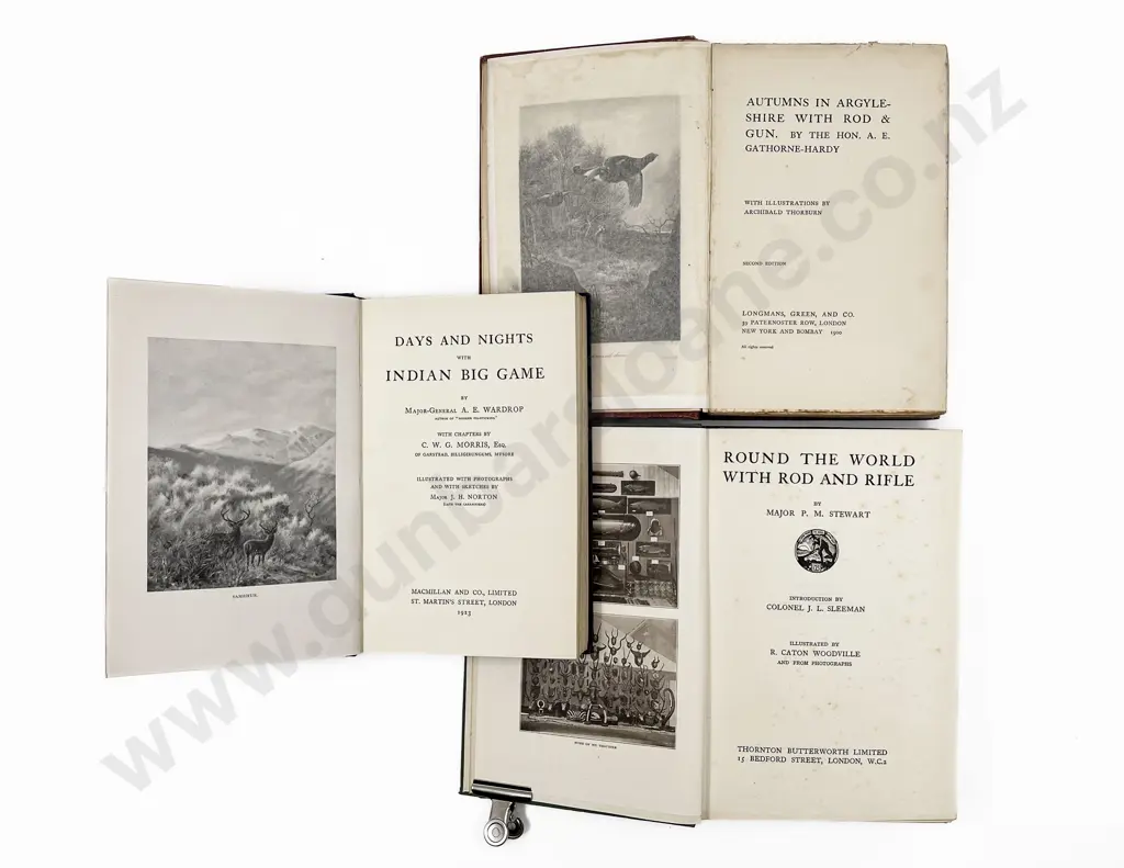 3 Vintage Sporting Volumes Image 1++