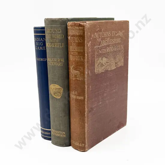 3 Vintage Sporting Volumes