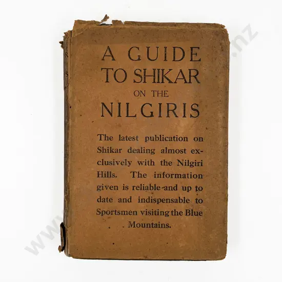 "Big bore" (John V Sheehan) - Guide To Shikari on the Nilgiris