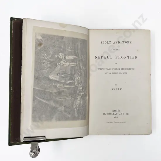 "Maori" - Sport And Work On The Nepaul Frontier