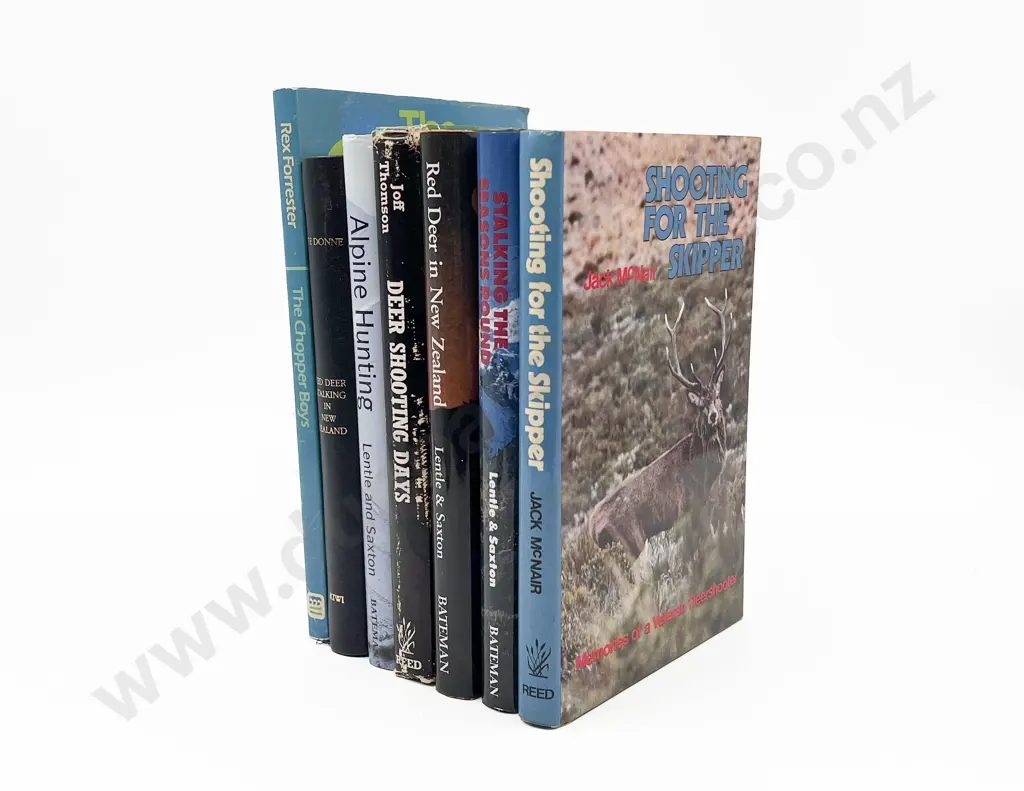 7 Modern NZ Sporting/Hunting Volumes Image 1++