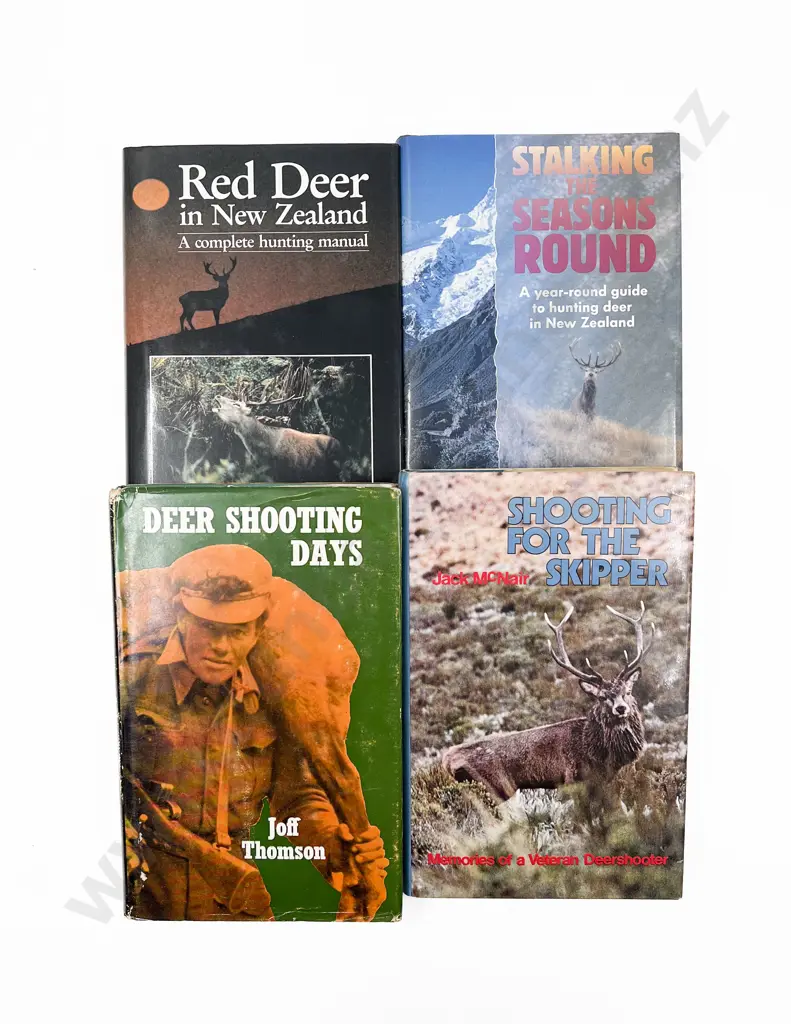 7 Modern NZ Sporting/Hunting Volumes Image 1++