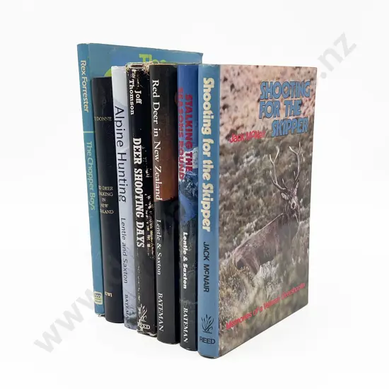 7 Modern NZ Sporting/Hunting Volumes