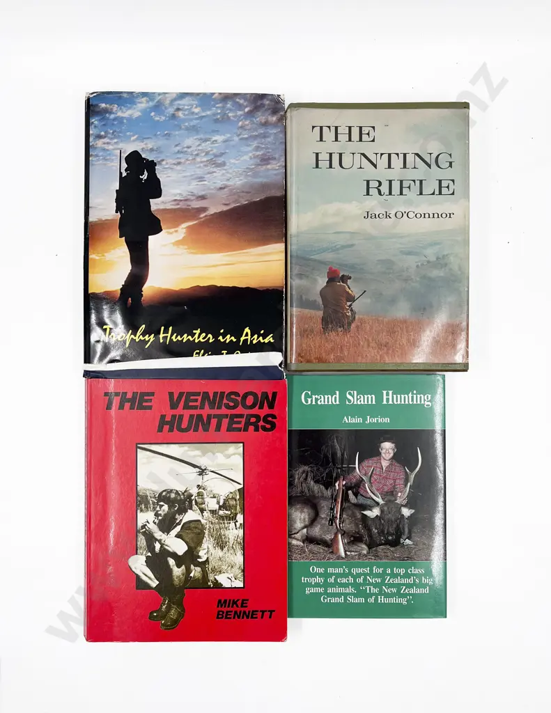 4 modern Sporting/Hunting Books Image 1++