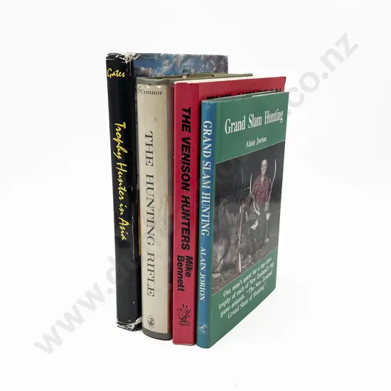4 modern Sporting/Hunting Books