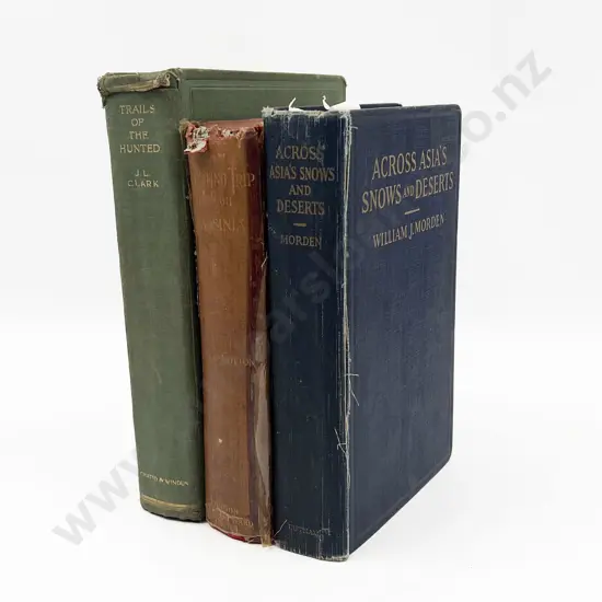 3 Various Vintage Hunting Volumes
