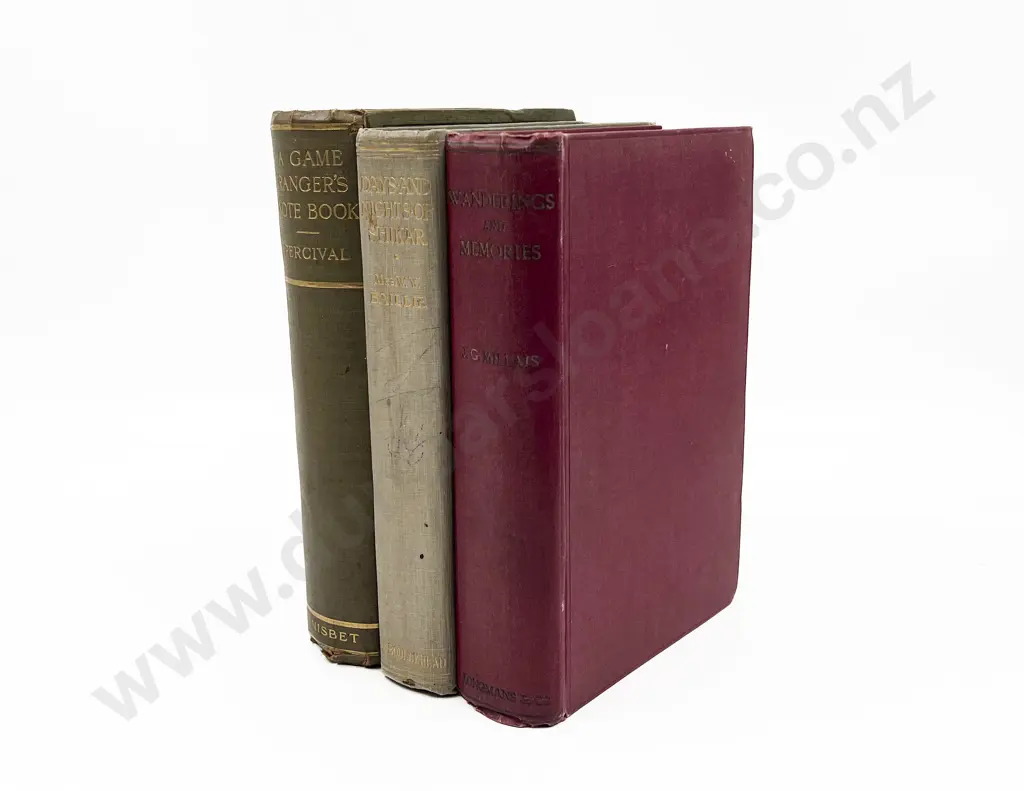 3 Various Vintage Hunting Volumes Image 1++