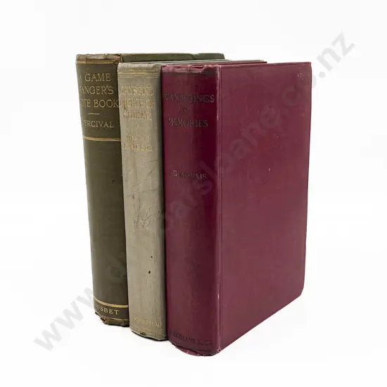 3 Various Vintage Hunting Volumes