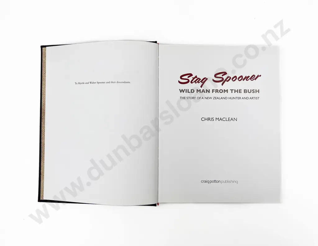 Maclean Chris - Stag Spooner Wild Man From The Bush Image 1++
