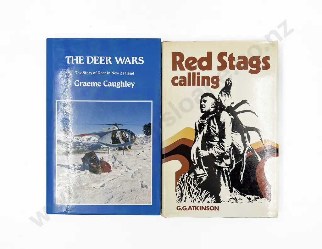 2 Modern New Zealand Deer Hunting Volumes Image 1++