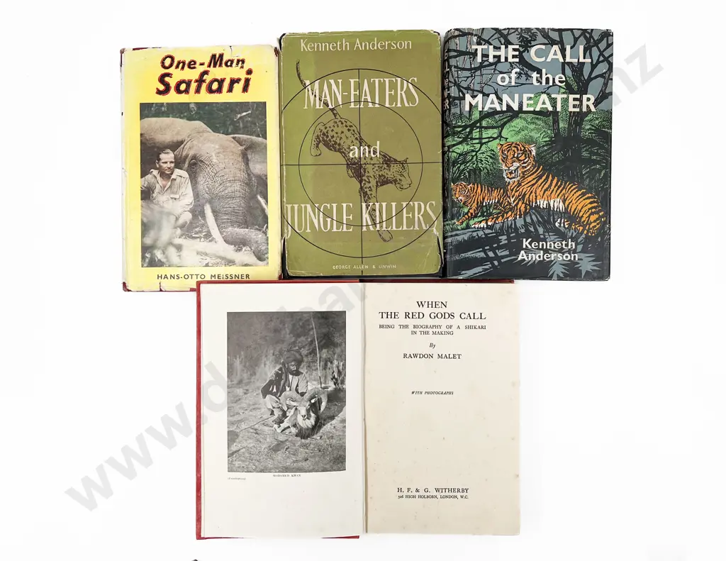 One-Man Safari & 3 Other Hunting Volumes Image 1++