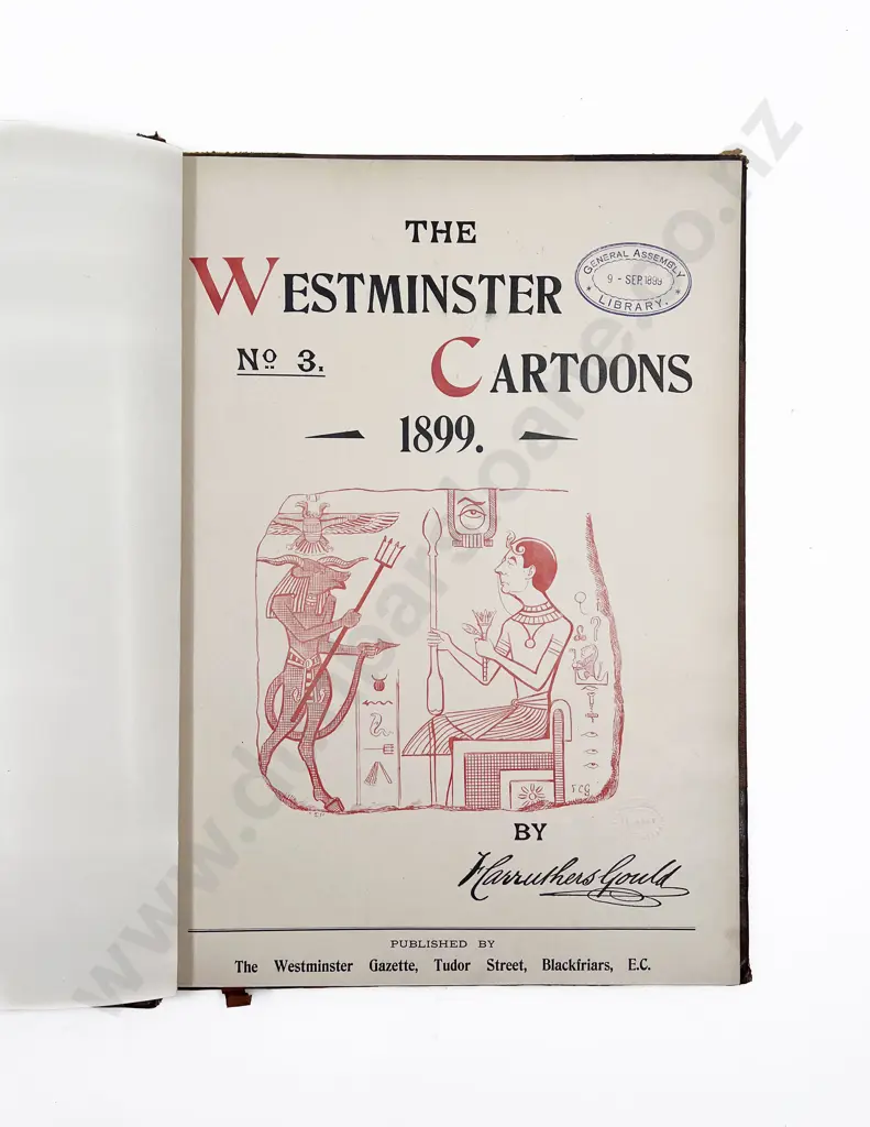F Carruthers Gould - The Westminster Cartoons No 3 1899 Image 1++