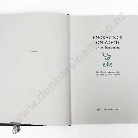 Bensemann Leo - Engravings On Wood