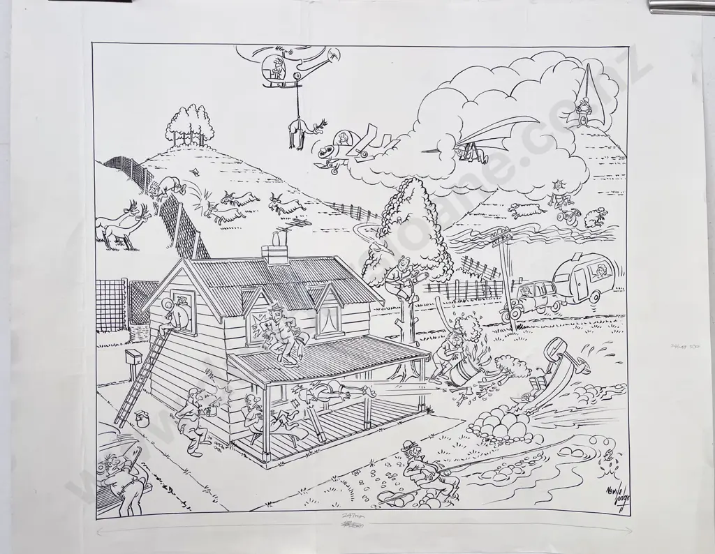 Neville Lodge - Original Cartoon Image 1++