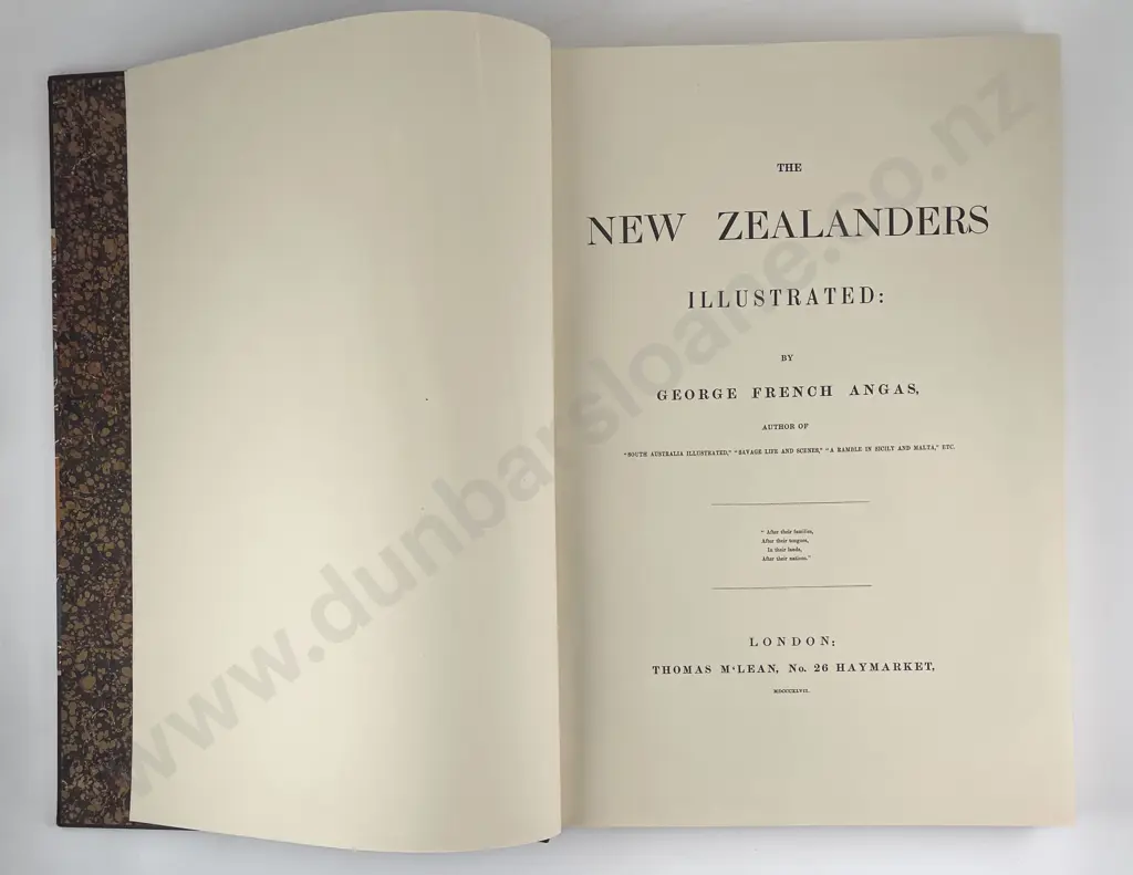 Angas George French - The New Zealanders Illustrated Image 1++