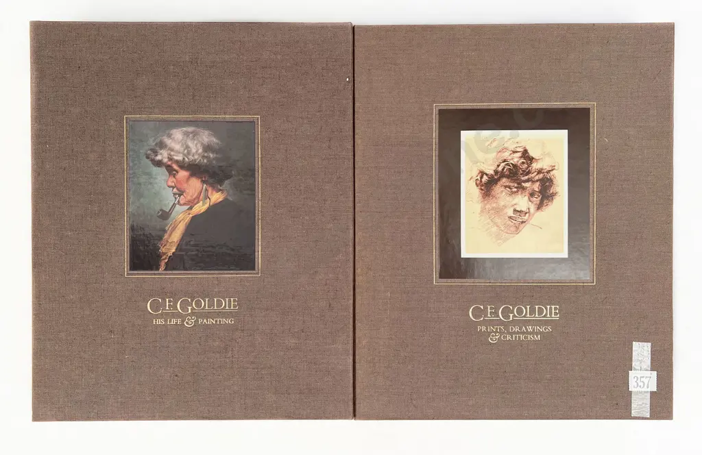 Taylor Alister & Glen Jan - C F Goldie (1870-1947) - His Life & Painting and Prints Drawings & Criticism Image 1++