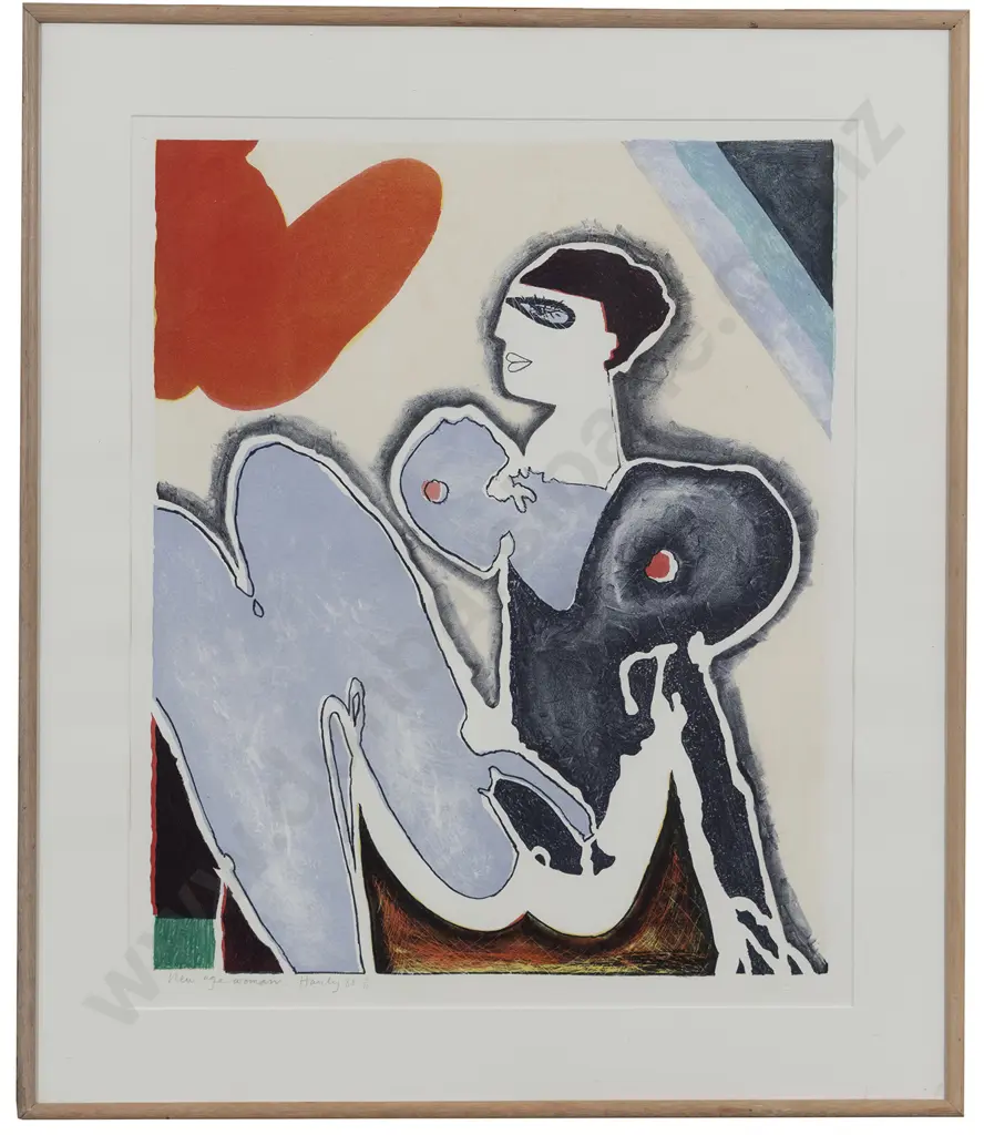 Pat Hanly (1932 - 2004) - New Age Woman Image 1++