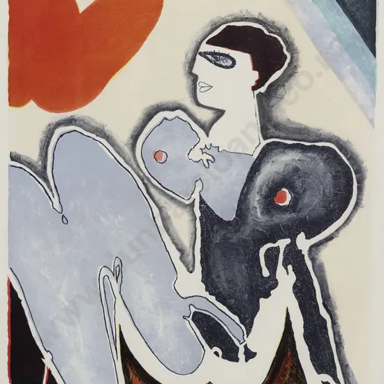 Pat Hanly (1932 - 2004) - New Age Woman