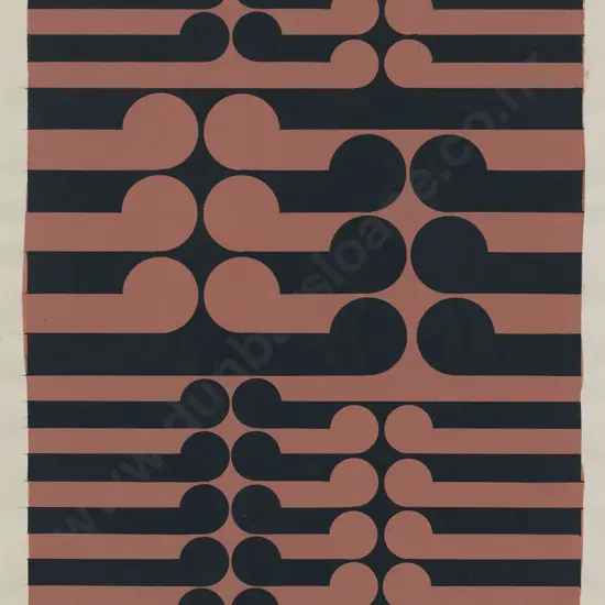 Gordon Walters (1919-1995) - Colour Study for 'Aotea'
