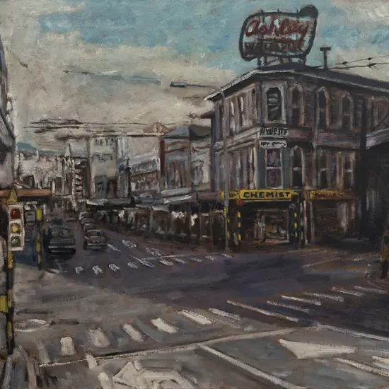 Sam Cairncross (1913-76) - Perretts Corner