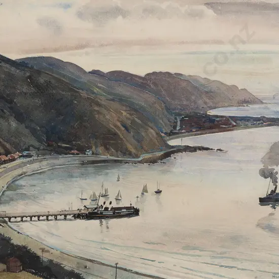 Harry Linley Richardson (1878 - 1947) - Days Bay