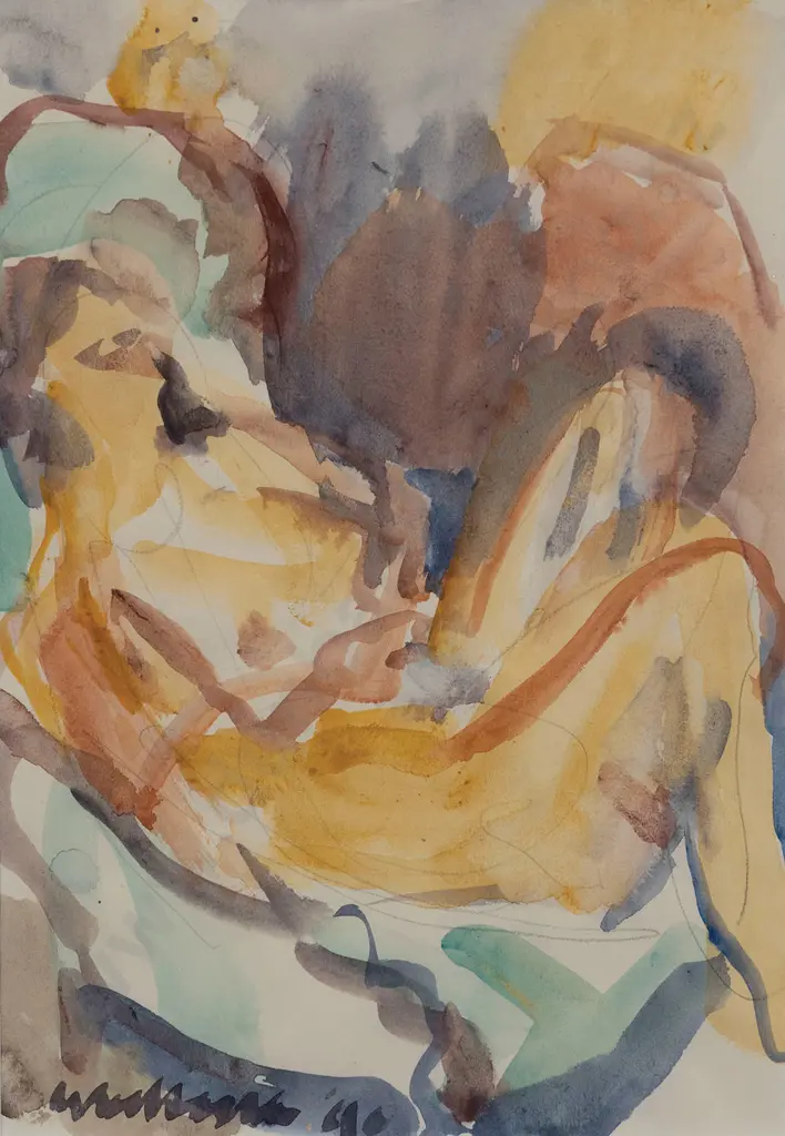 Mountford Tosswill (Toss) Woollaston (1910-1998) - Reclining Nude Image 1++