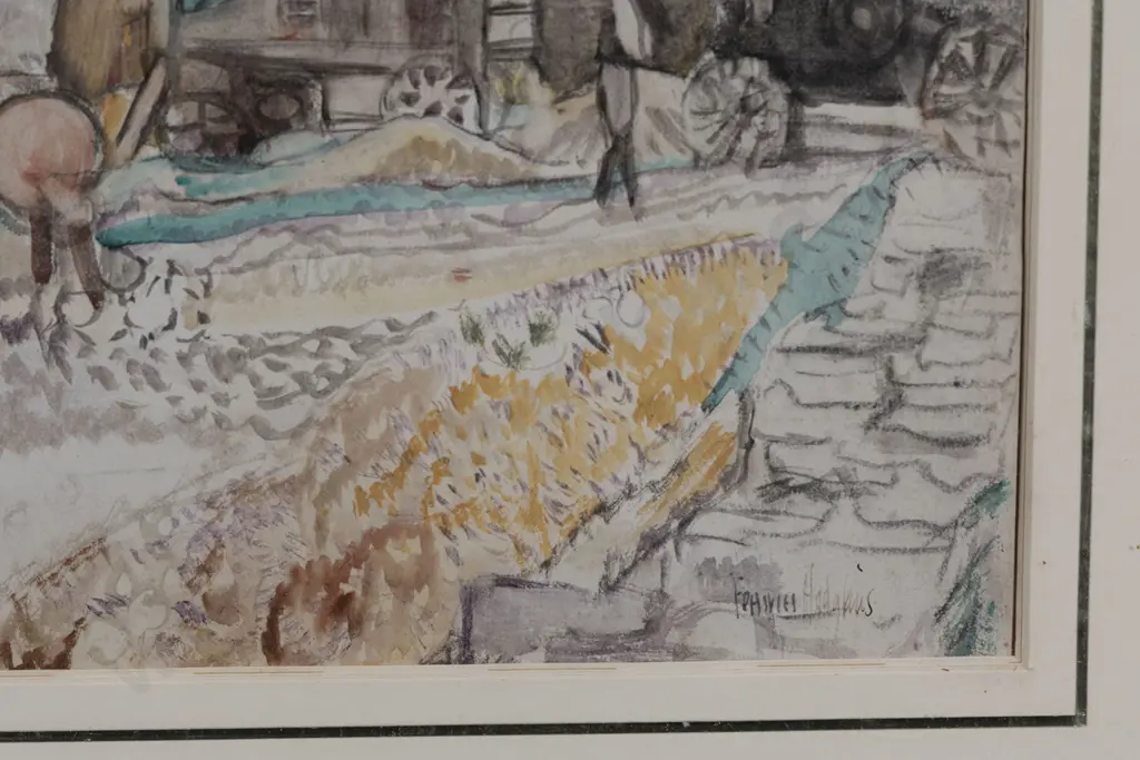 Frances Hodgkins (1869-1947) - Untitled (Farmyard Scene) Image 1++