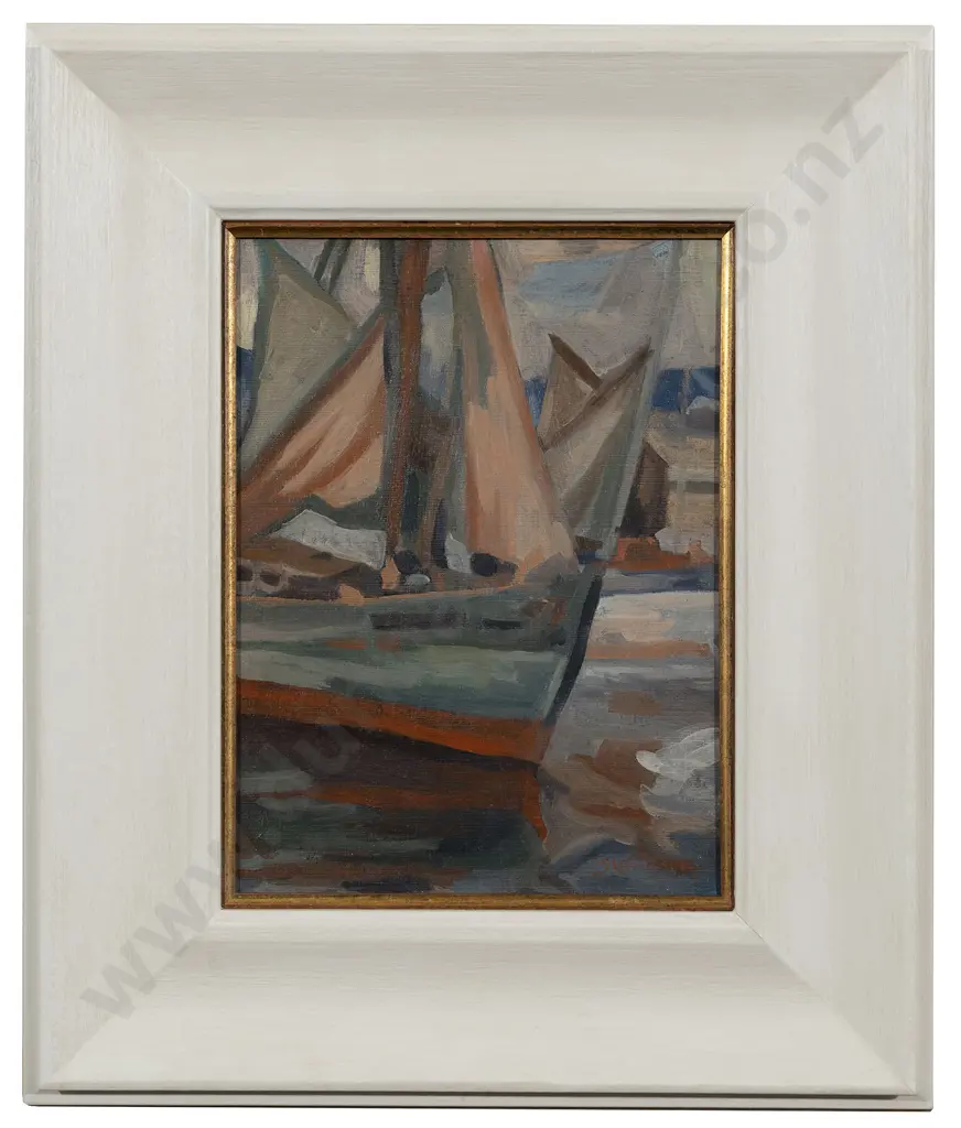 Sydney Lough Thompson (1877-1973) - Fishing Boats Image 1++