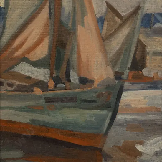 Sydney Lough Thompson (1877-1973) - Fishing Boats