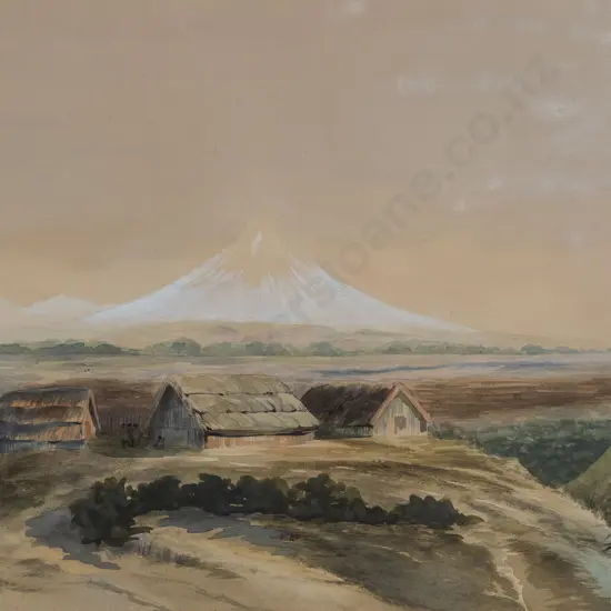John Gully (1819 - 88) - Mt Taranaki