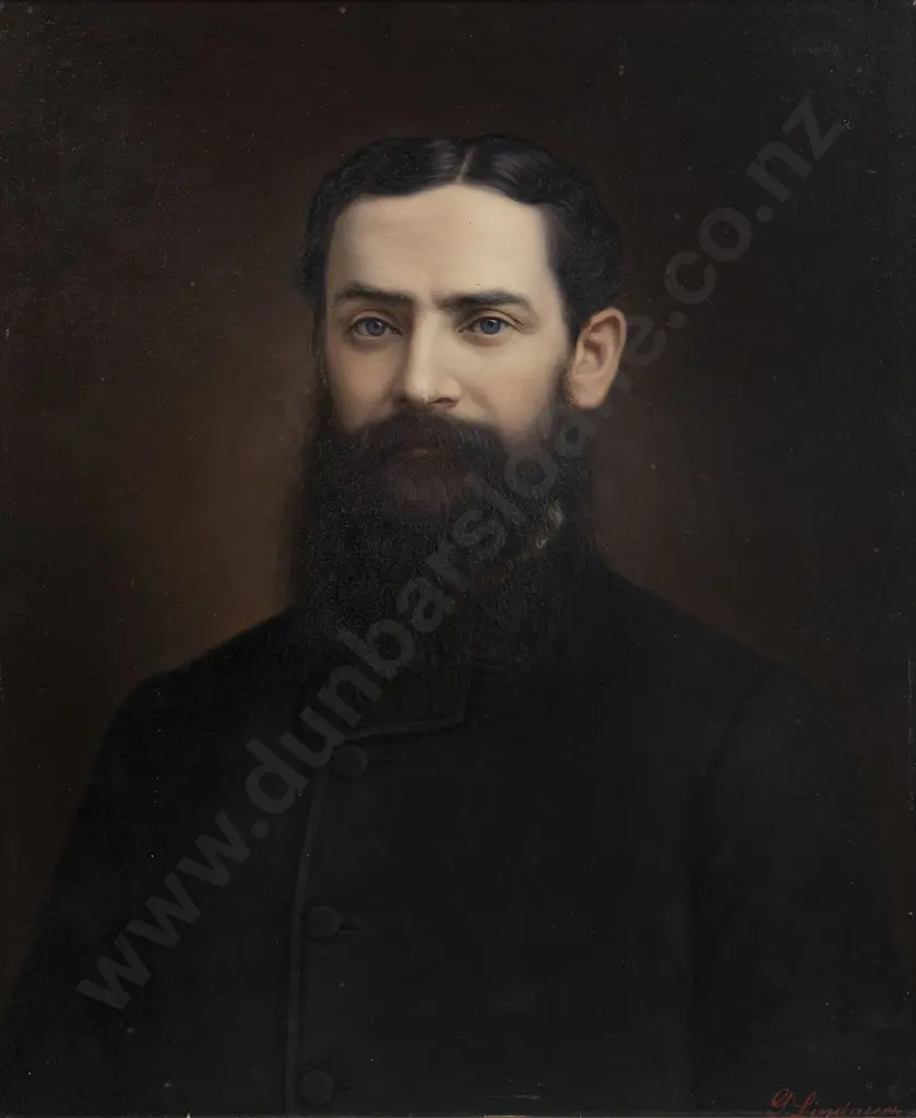 Gottfried Lindauer (1839 -1926) - Portraits of Mr & Mrs William Anthony Image 1++