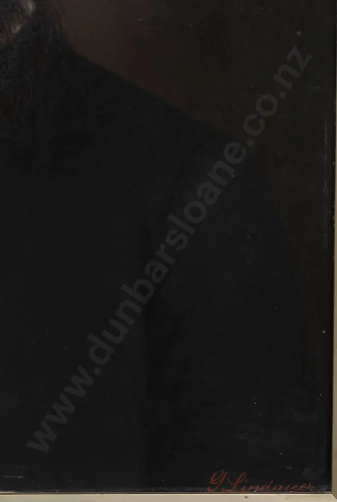 Gottfried Lindauer (1839 -1926) - Portraits of Mr & Mrs William Anthony Image 1++