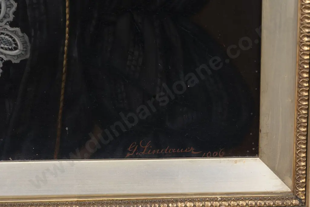 Gottfried Lindauer (1839 -1926) - Portraits of Mr & Mrs William Anthony Image 1++