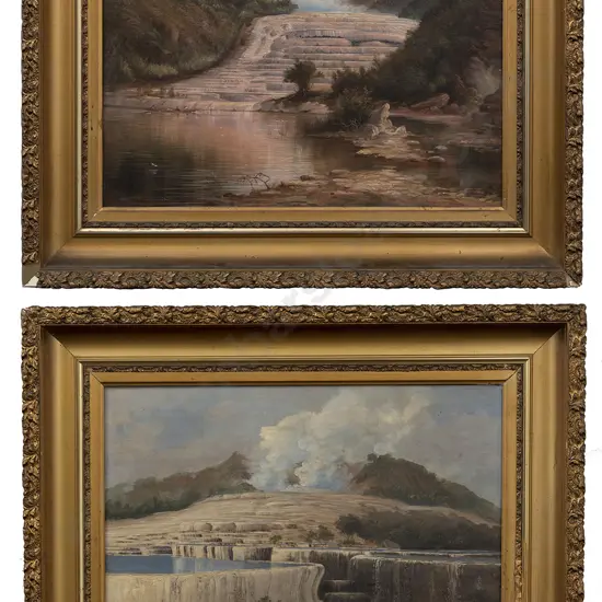 Charles Blomfield (1848 - 1926) - Pink & White Terraces (2)