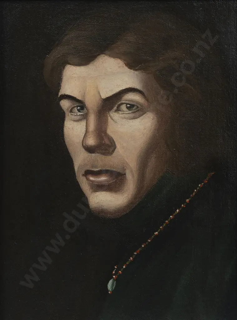 Leo Bensemann (1912 - 86)  - Untitled (Portrait) Image 1++