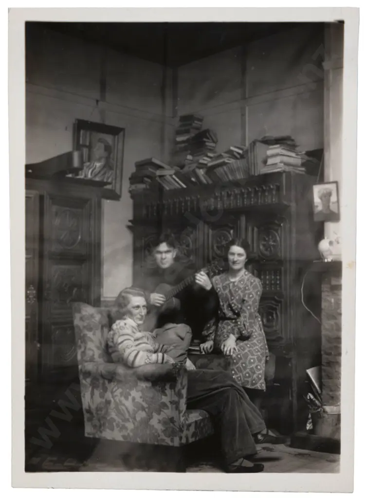 Set of Three Photographs of Leo Bensemann's Studio Image 1++