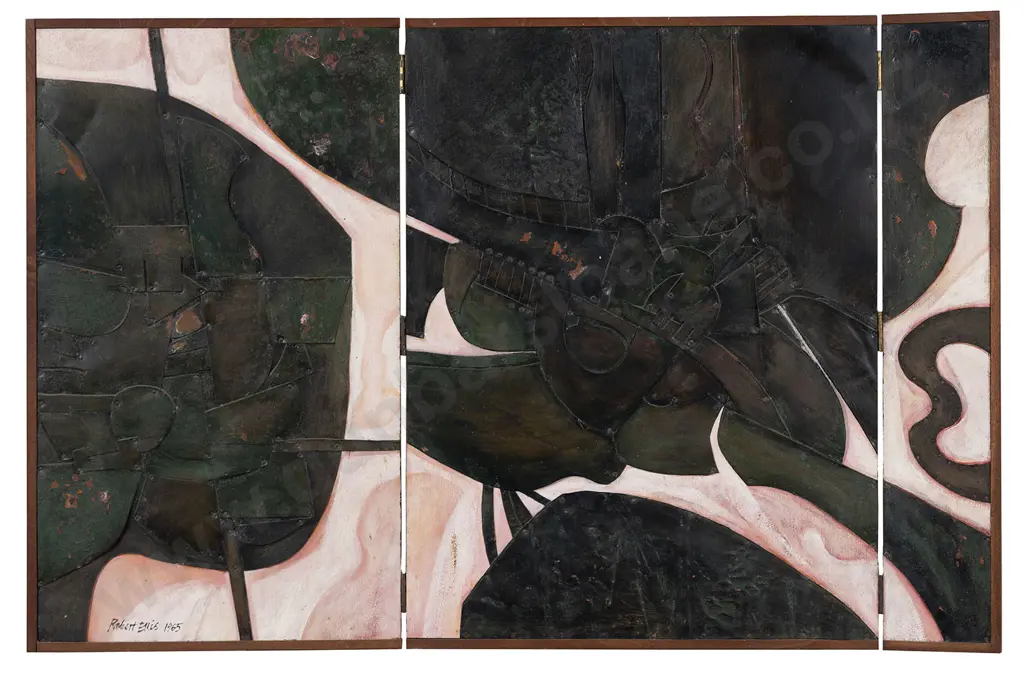 Robert Ellis (1929 - 2021) - Untitled Triptych Image 1++